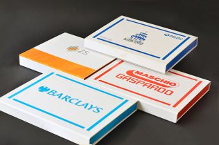 collection of corporate employee welcome kit