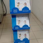 collapsible bookshelf made from corrugated board