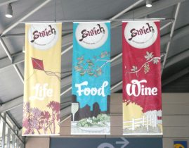 cloth hanging banners for display pune