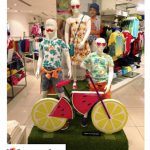 quirky and innovative visual merchandising for props in retail stores for malls